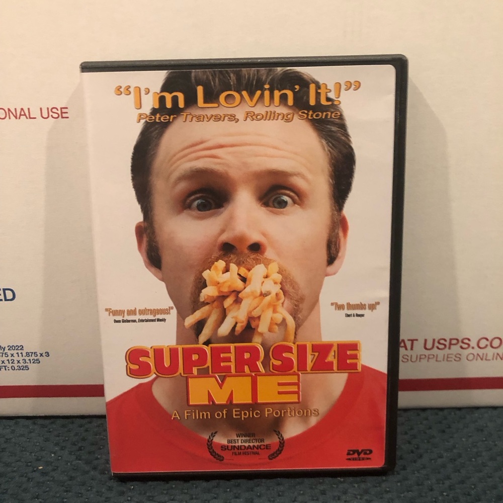 Super Size Me Documentary Indie Film DVD Movie 2004